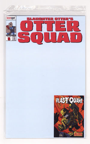 Otter Squad #5 Blue Sketch Blank Variant