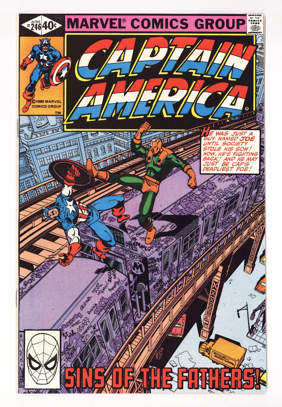 Captain America Vol 1 246 High Grade (1980) 