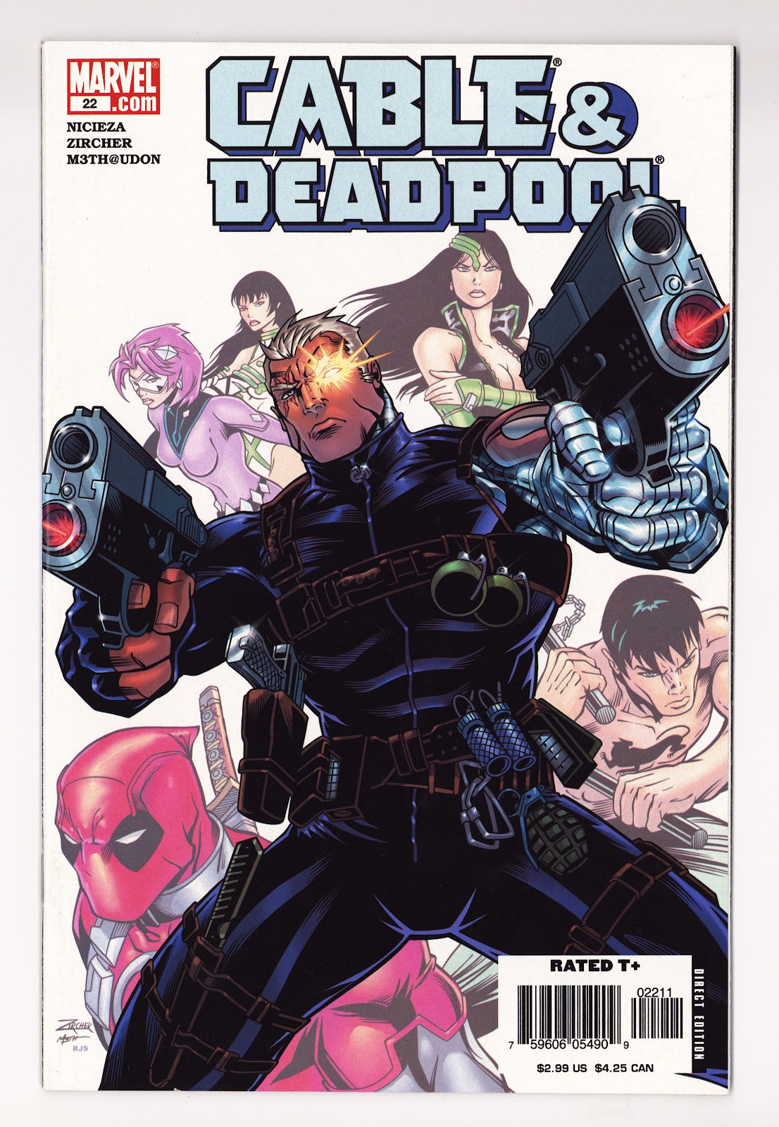 Cable / Deadpool   22  Mid Grade   (2006)     
