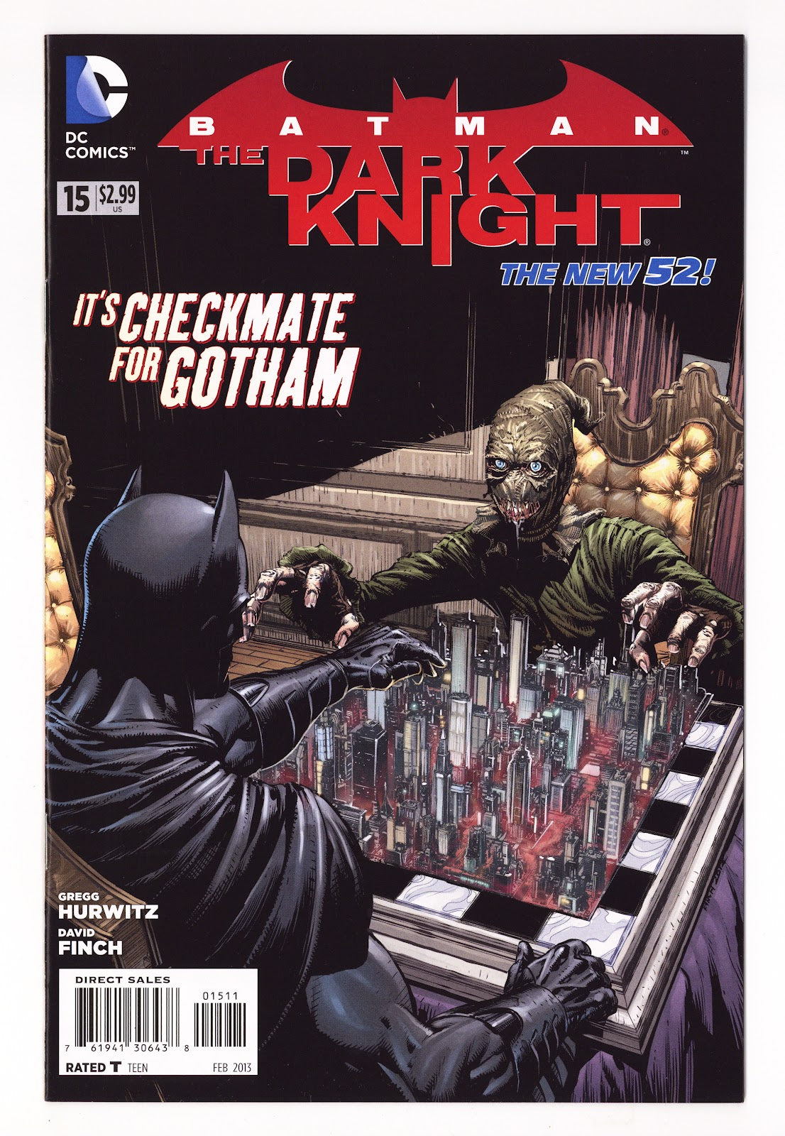 Batman: The Dark Knight 15 High Grade (2013) 