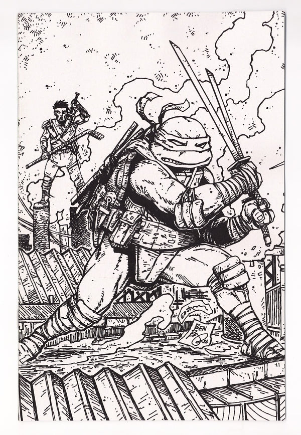 Teenage Mutant Ninja Turtles Vol 6 21 B&W Virgin Incentive NM (9.4) NM (9.4) (2026)