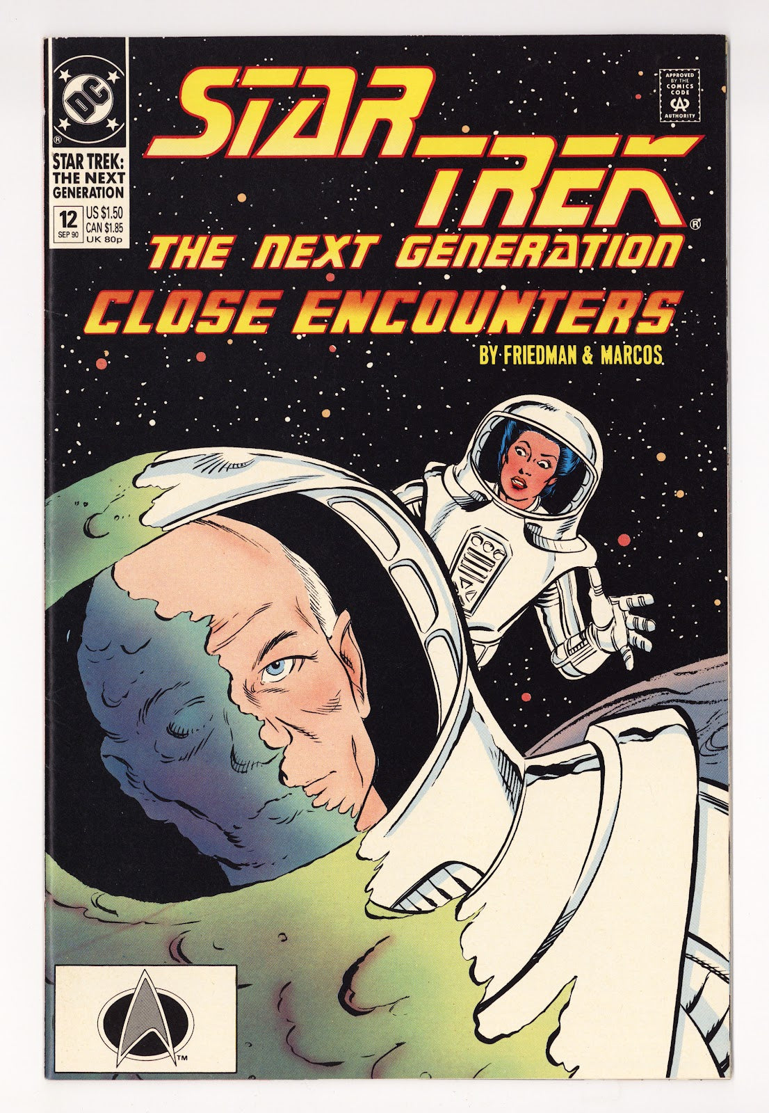 Star Trek: The Next Generation Vol 2 12  Mid Grade   (1990)