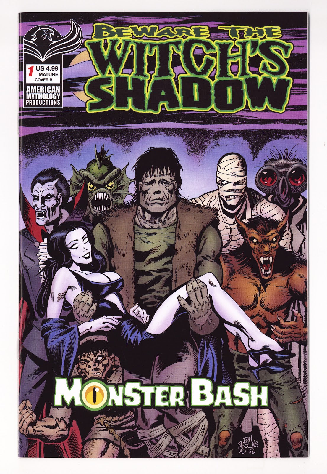 Beware the Witchs Shadow Monster Bash #1 (2026) Parsons Variant