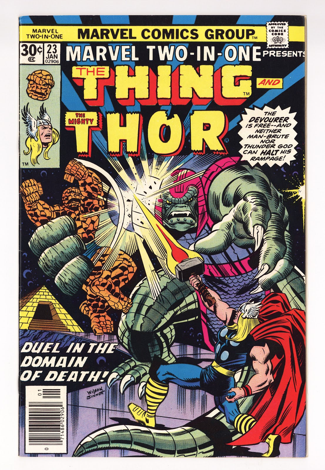 Marvel Two-in-One Vol 1 23  Mid Grade   (1977)     