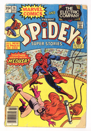 Spidey Super Stories 28 Very Low Grade (1977)