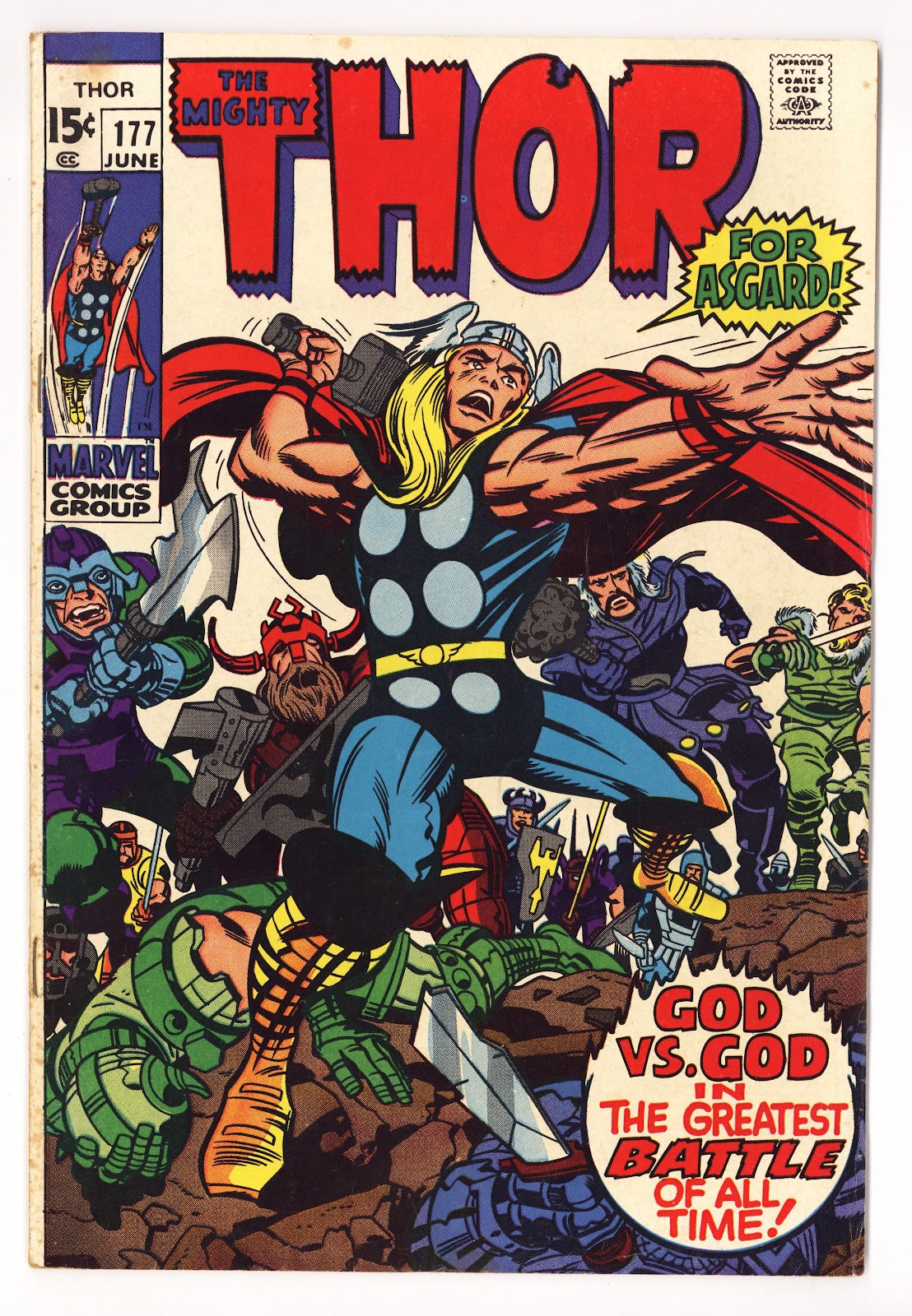 Thor Vol 1 177 VG/FN (5.0) (1970) 