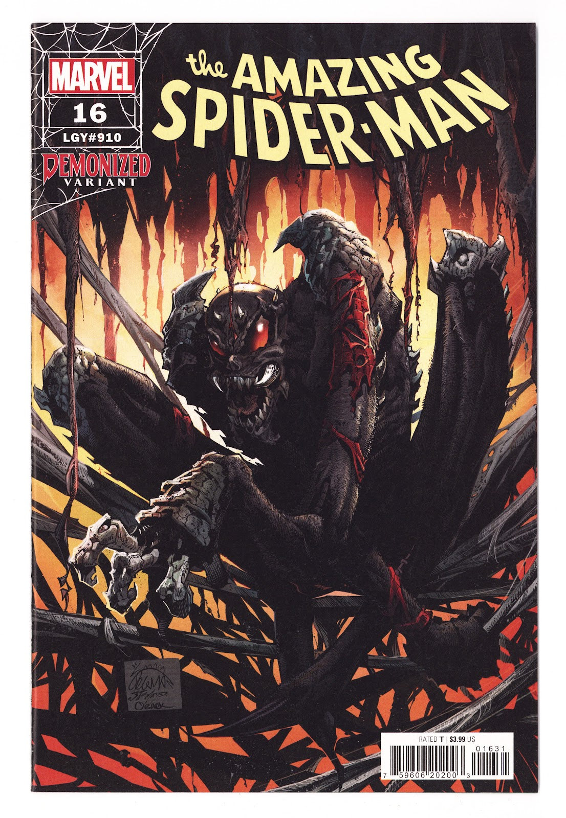 The Amazing Spider-Man Vol 6 16 (910) High Grade (2023) Stegman Variant 