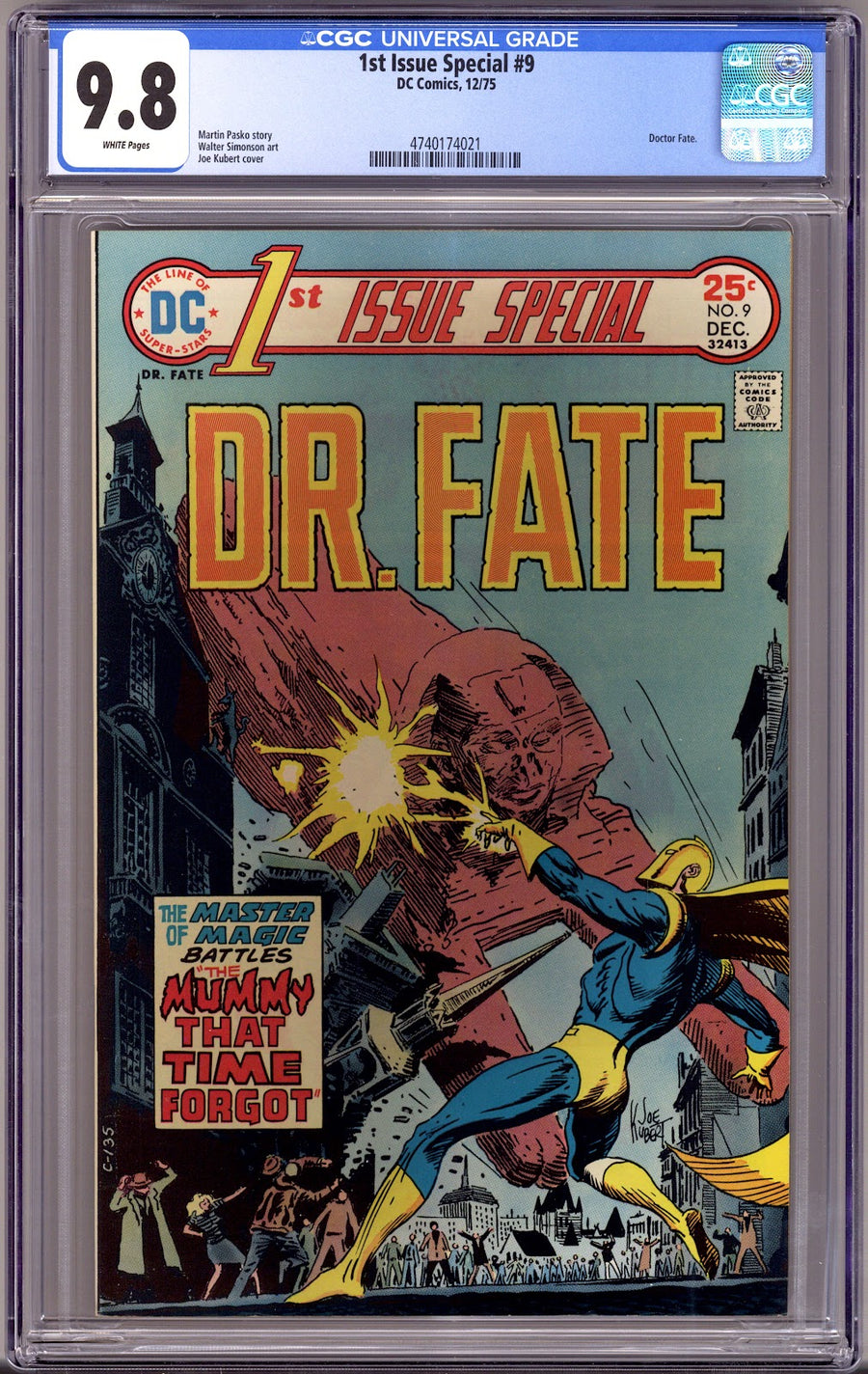 1st Issue Special   9 CGC 9.8 (NM/M)   (1975)