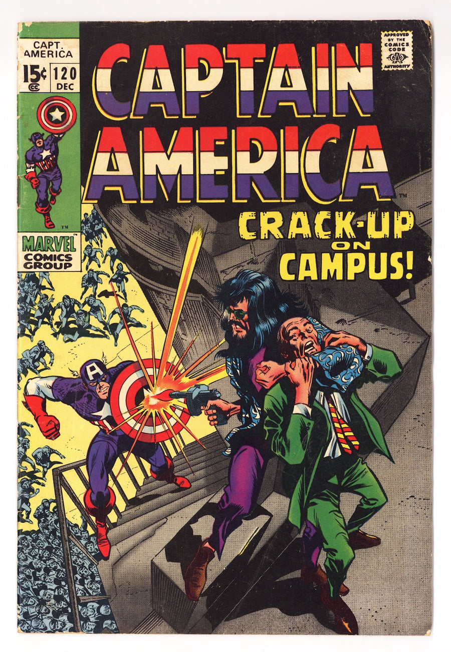 Captain America Vol 1 120  VG- (3.5)   (1969)