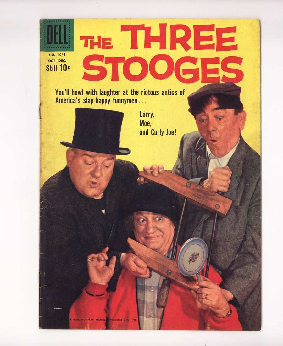 Four Color Vol 2 1043 VG- (3.5) The Three Stooges (1959) 