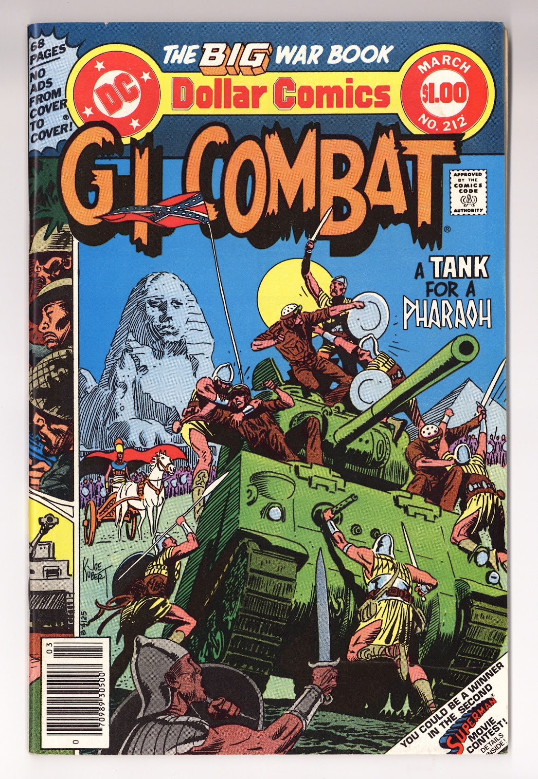 G.I. Combat Vol 1 212 VF- (7.5) (1979) 
