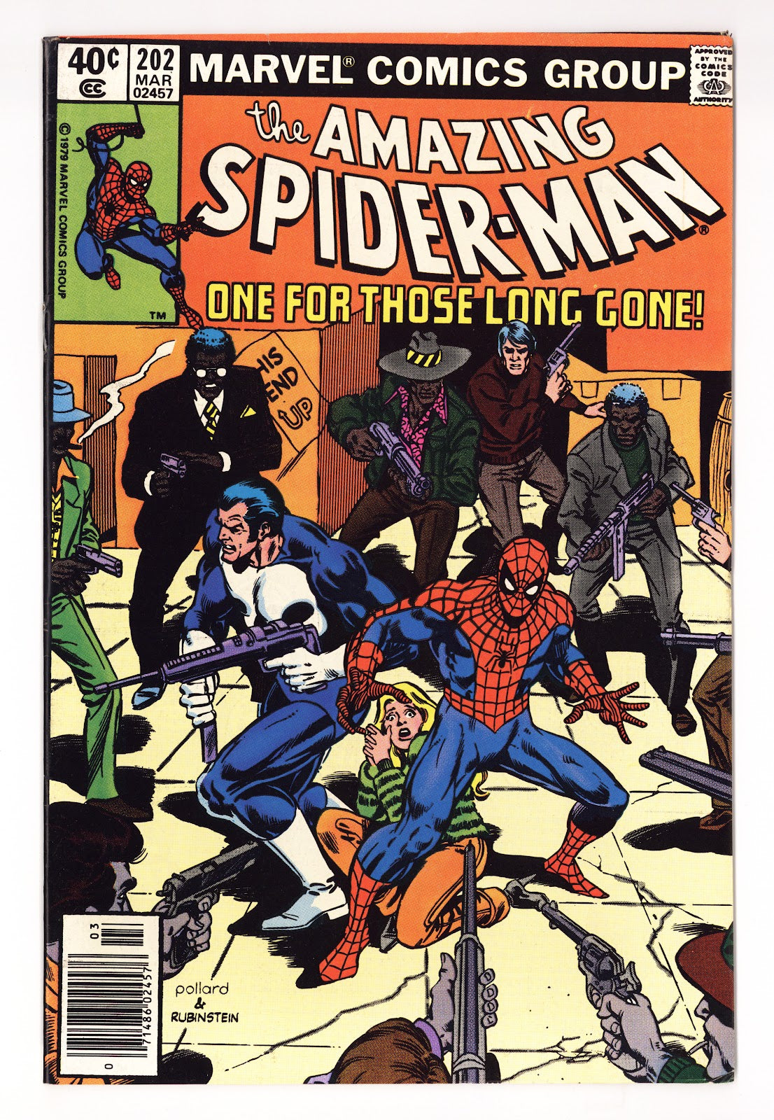 The Amazing Spider-Man Vol 1 202  VF (8.0)   (1980)   Newsstand