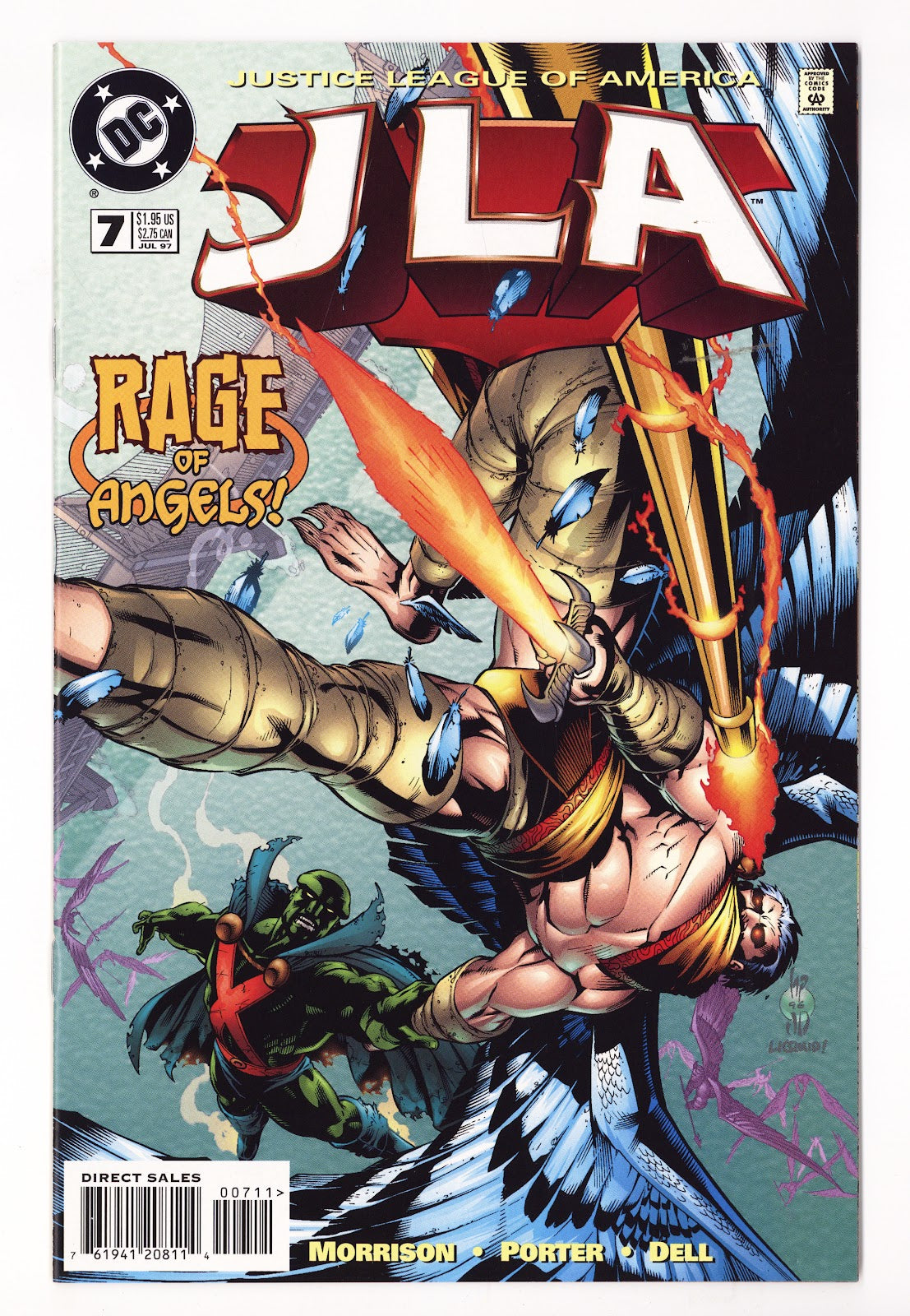 JLA 7 High Grade (1997) Direct Sales 