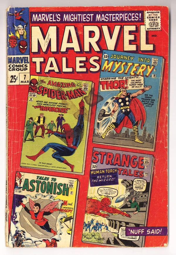 Marvel Tales Vol 2 7  Very Low Grade   (1967)