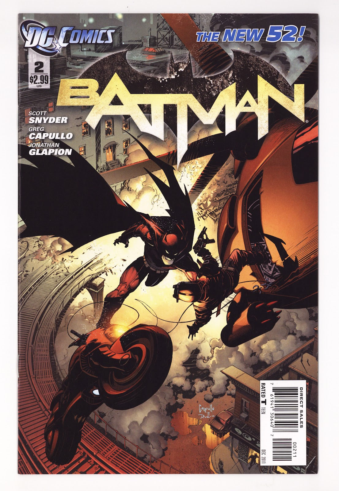 Batman Vol 2 2  VF/NM (9.0)   (2011) Sales     