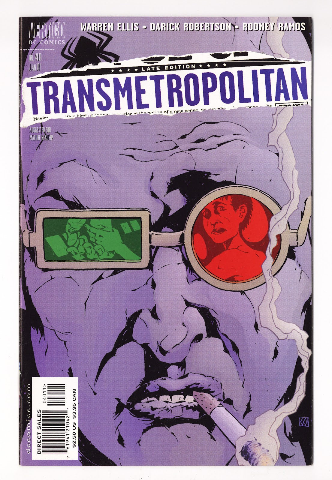Transmetropolitan   40  Mid Grade   (2001)