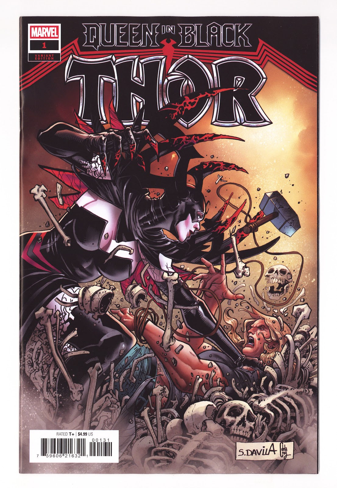 Queen in Black: Thor  1 Davila  Variant   (2026)