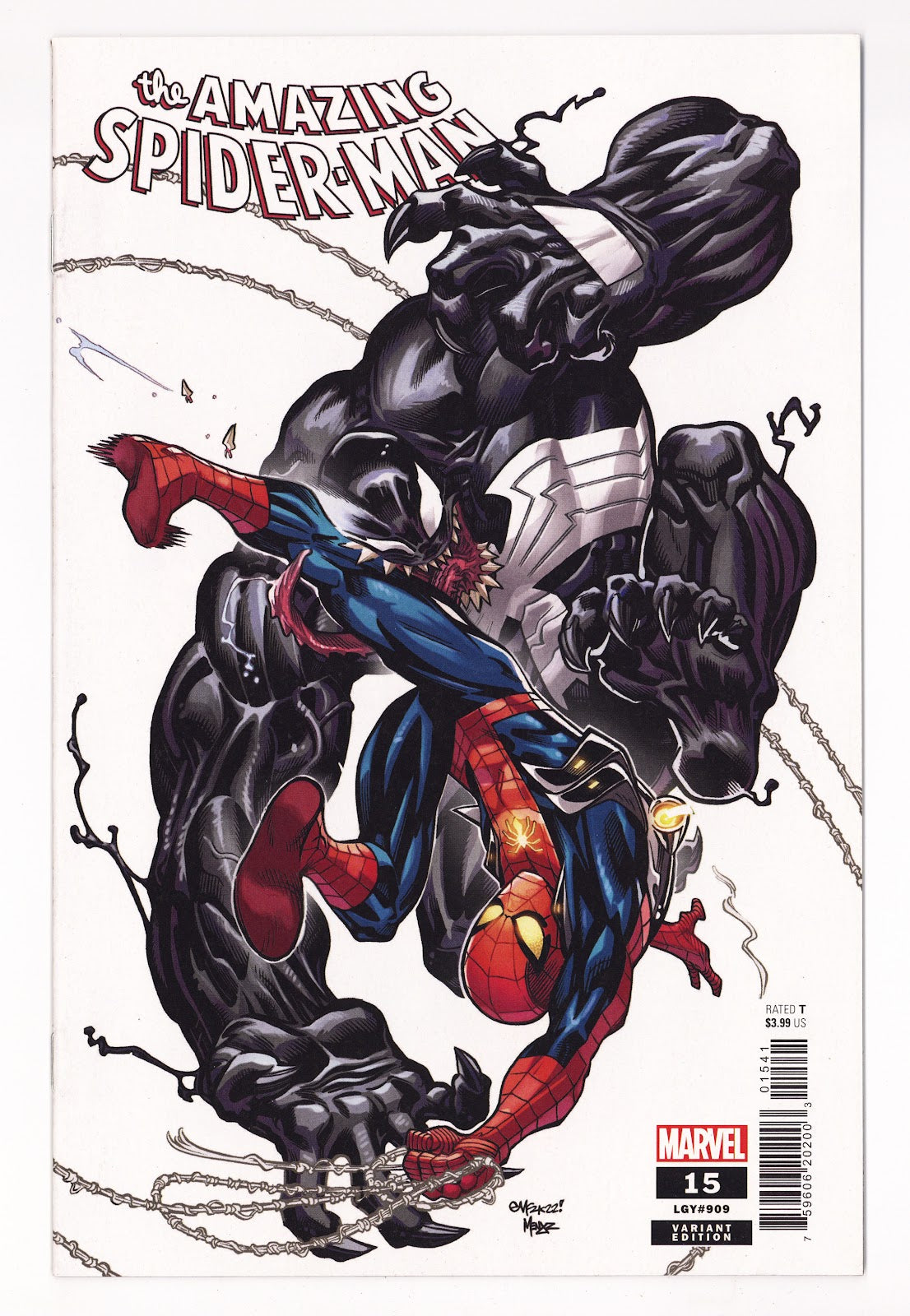 The Amazing Spider-Man Vol 6 15 (909) High Grade (2023) McGuinness Variant 