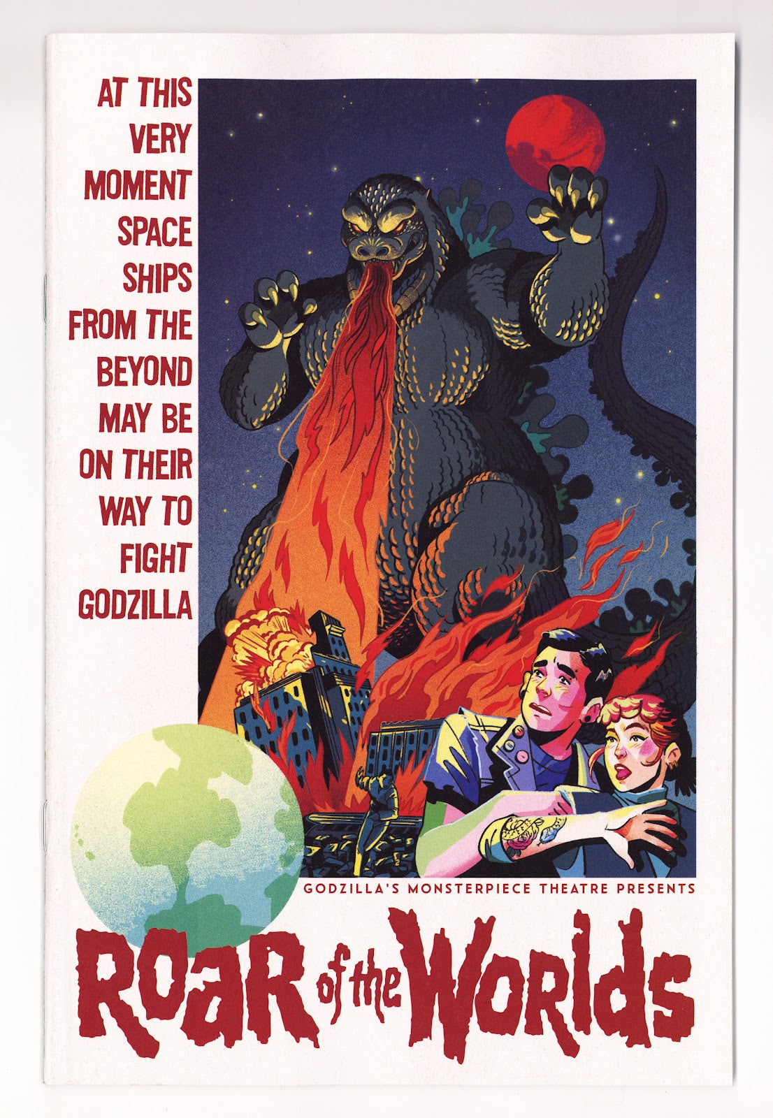 Godzilla's Monsterpiece Theatre Presents: Roar of the Worlds  1 Goux  Incentive NM (9.4) NM (9.4) (2026)