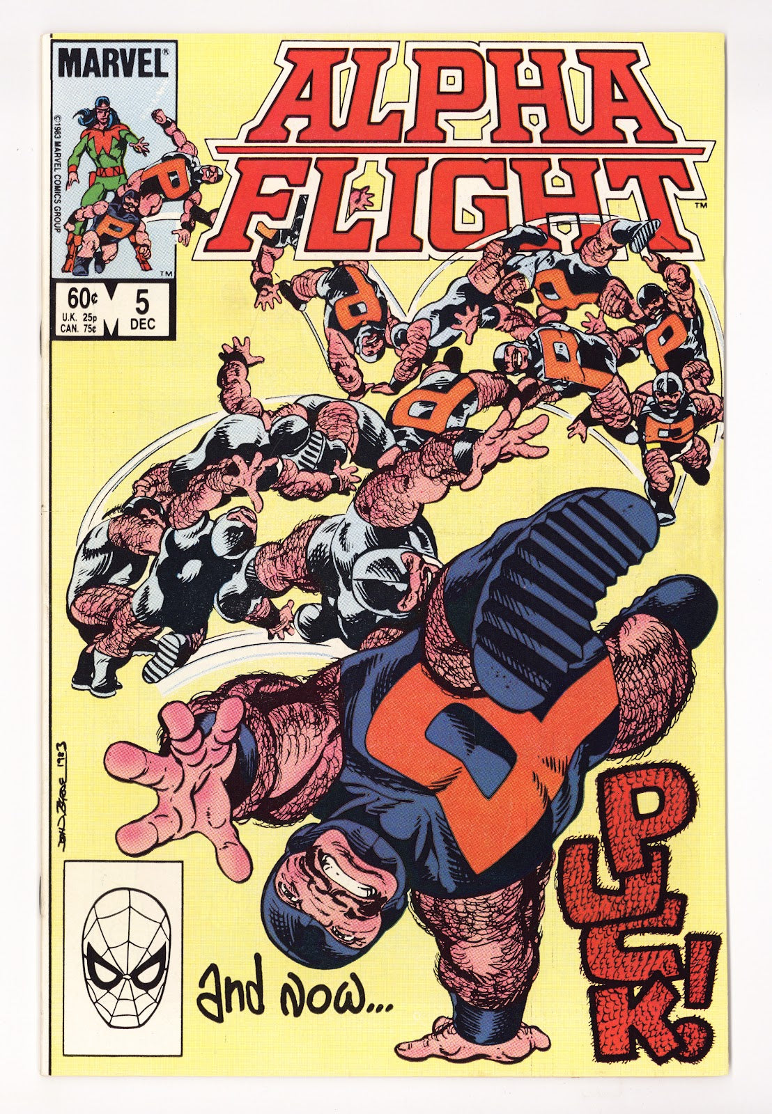 Alpha Flight Vol 1 5 High Grade (1983) Direct 