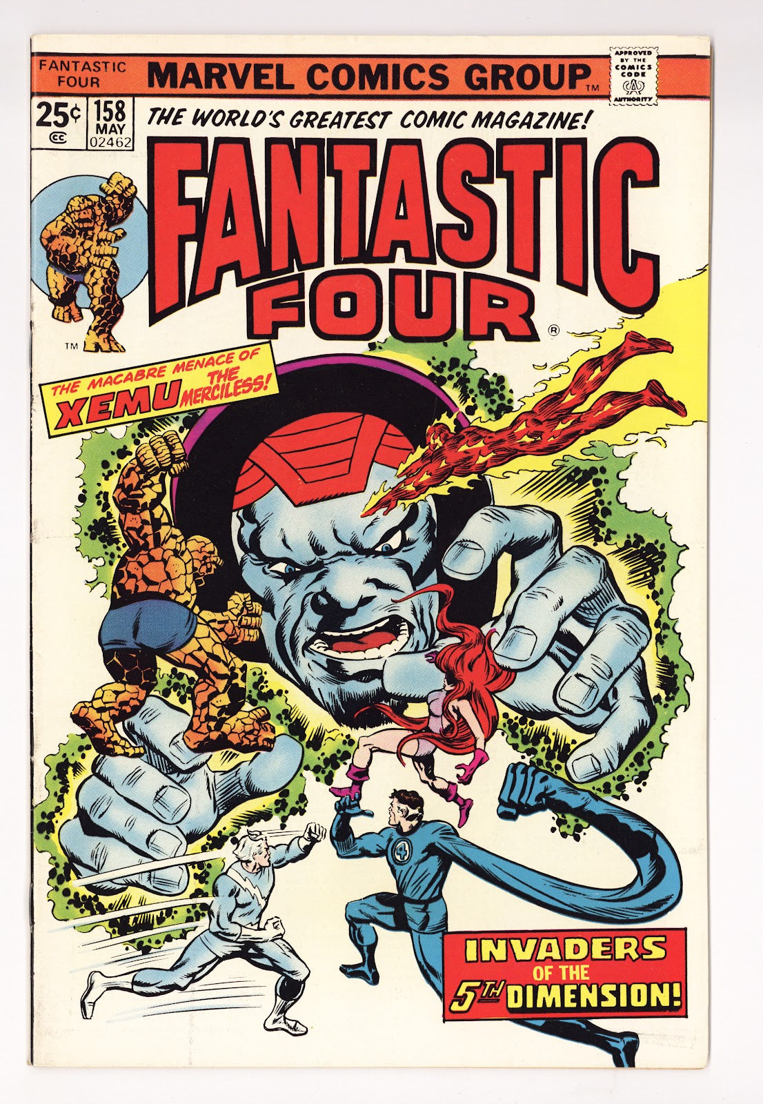 Fantastic Four Vol 1 158 Mid Grade (1975) 