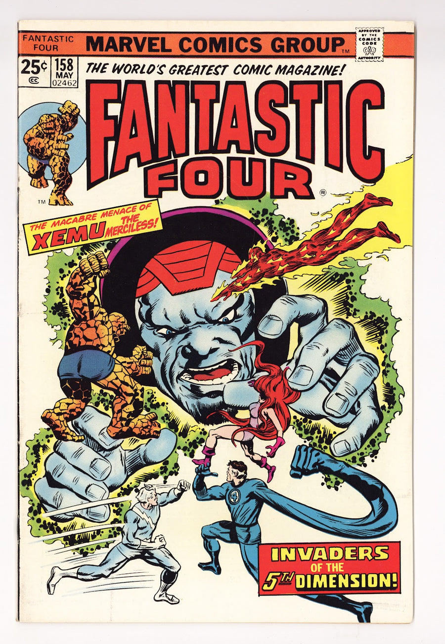Fantastic Four Vol 1 158 Mid Grade (1975) 