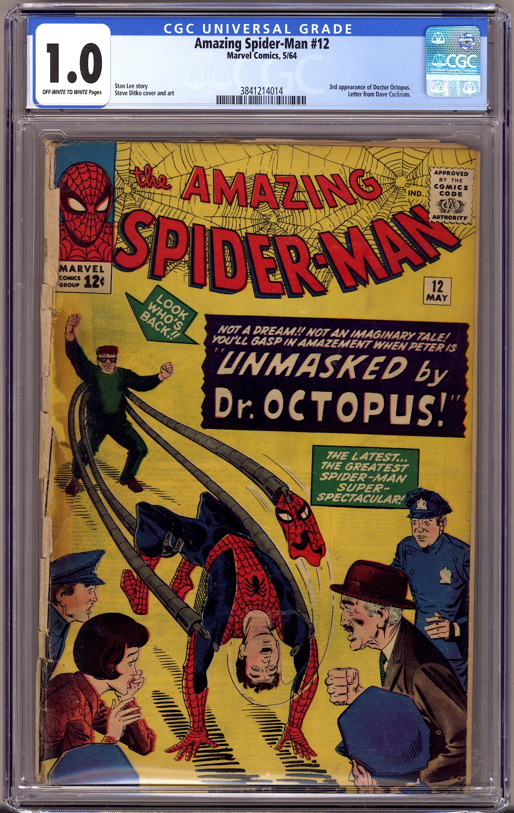 The Amazing Spider-Man Vol 1 12 CGC 1.0 (FR)   (1964)