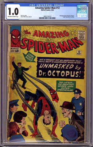 The Amazing Spider-Man Vol 1 12 CGC 1.0 (FR)   (1964)