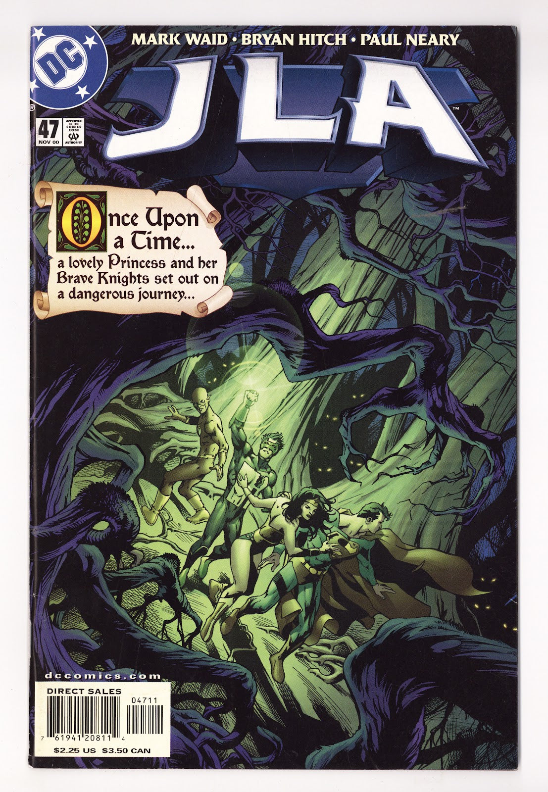 JLA 47 High Grade (2000) Direct Sales 