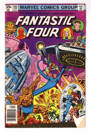 Fantastic Four Vol 1 205 Low Grade (1979)