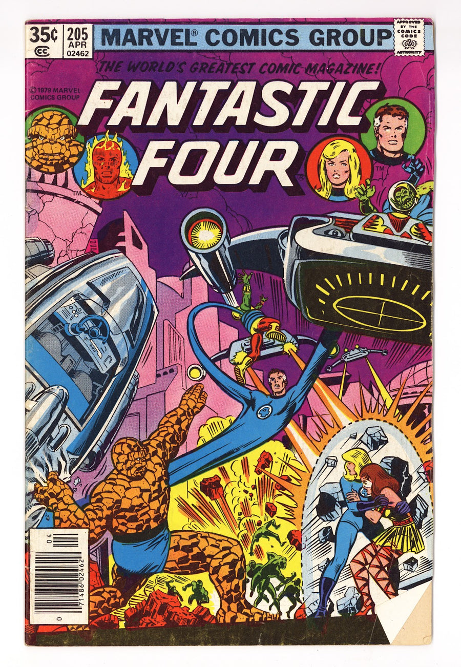 Fantastic Four Vol 1 205 Low Grade (1979) 