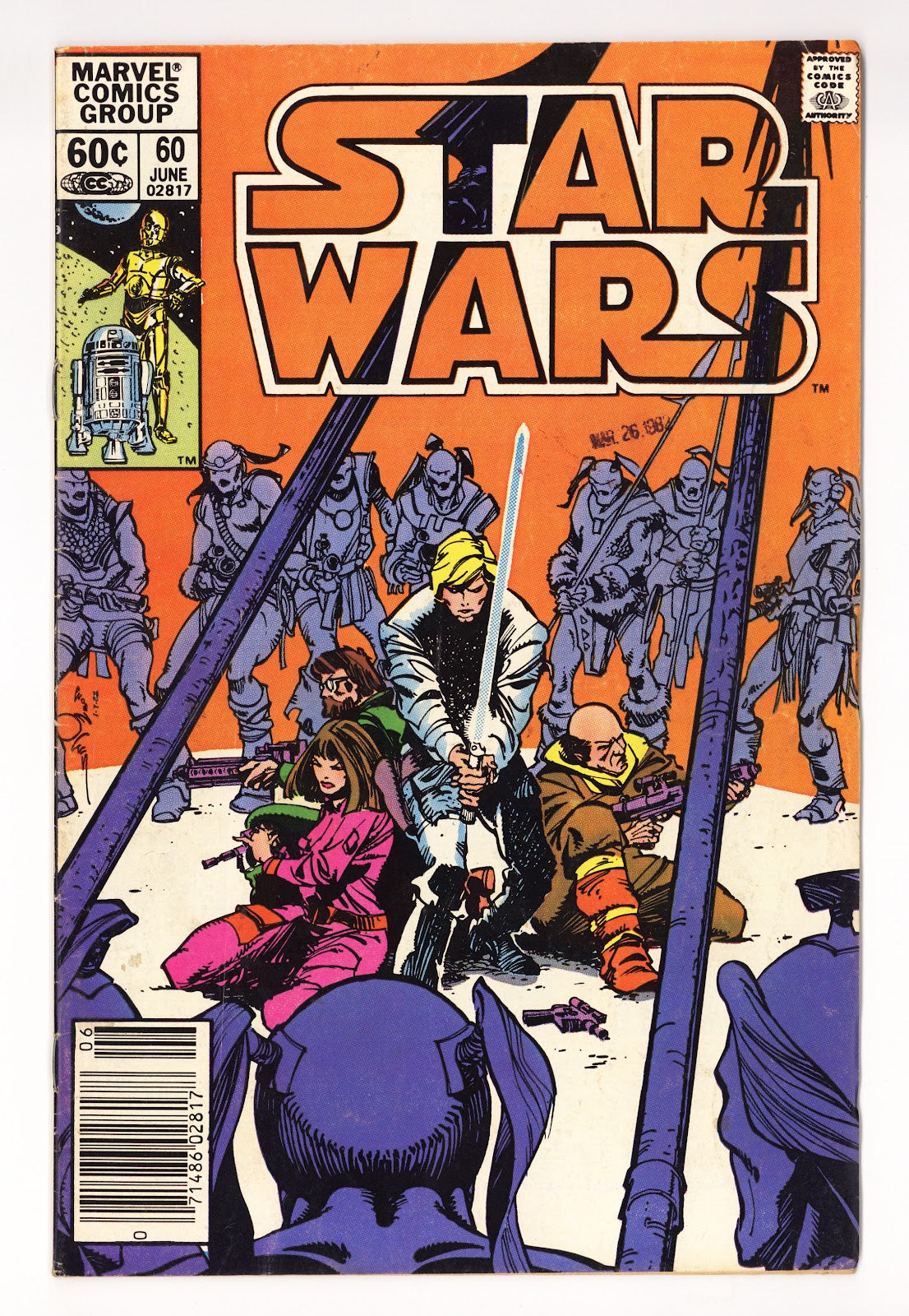 Star Wars Vol 1 60  Low Grade   (1982)   Newsstand