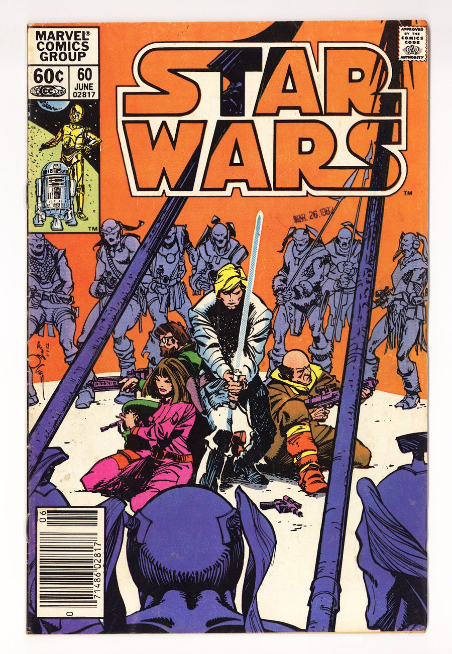 Star Wars Vol 1 60  Low Grade   (1982)   Newsstand