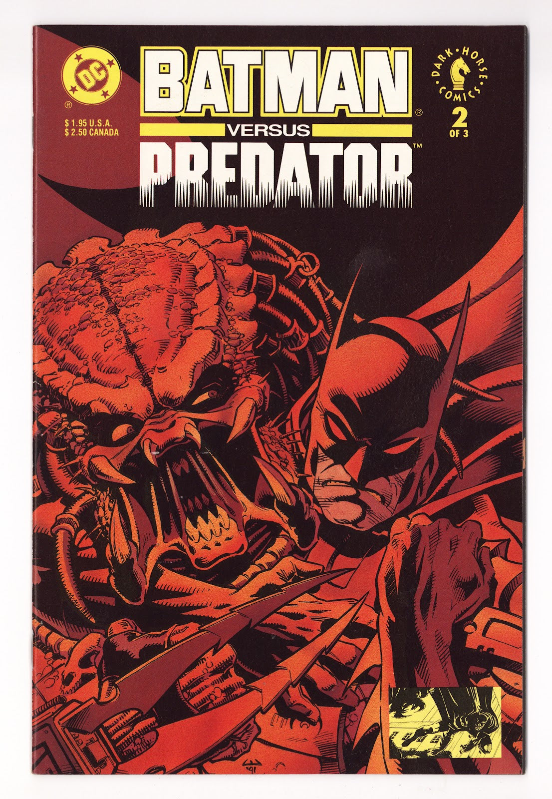 Batman versus Predator [Regular] 2 High Grade (1992) 
