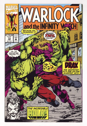 Warlock and the Infinity Watch 13 High Grade (1993)