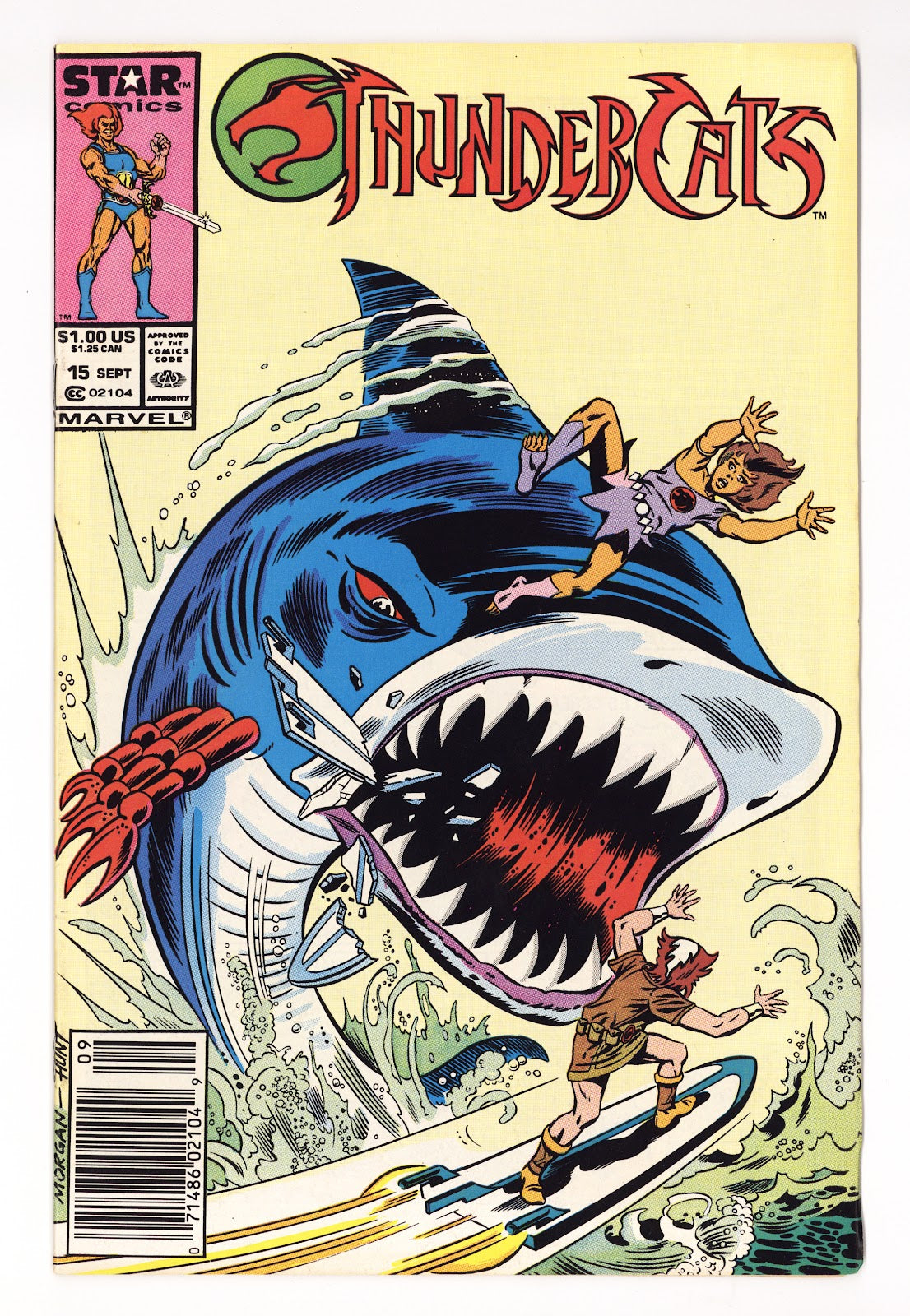 Thundercats Vol 1 15  FN+ (6.5)   (1987)   Newsstand  