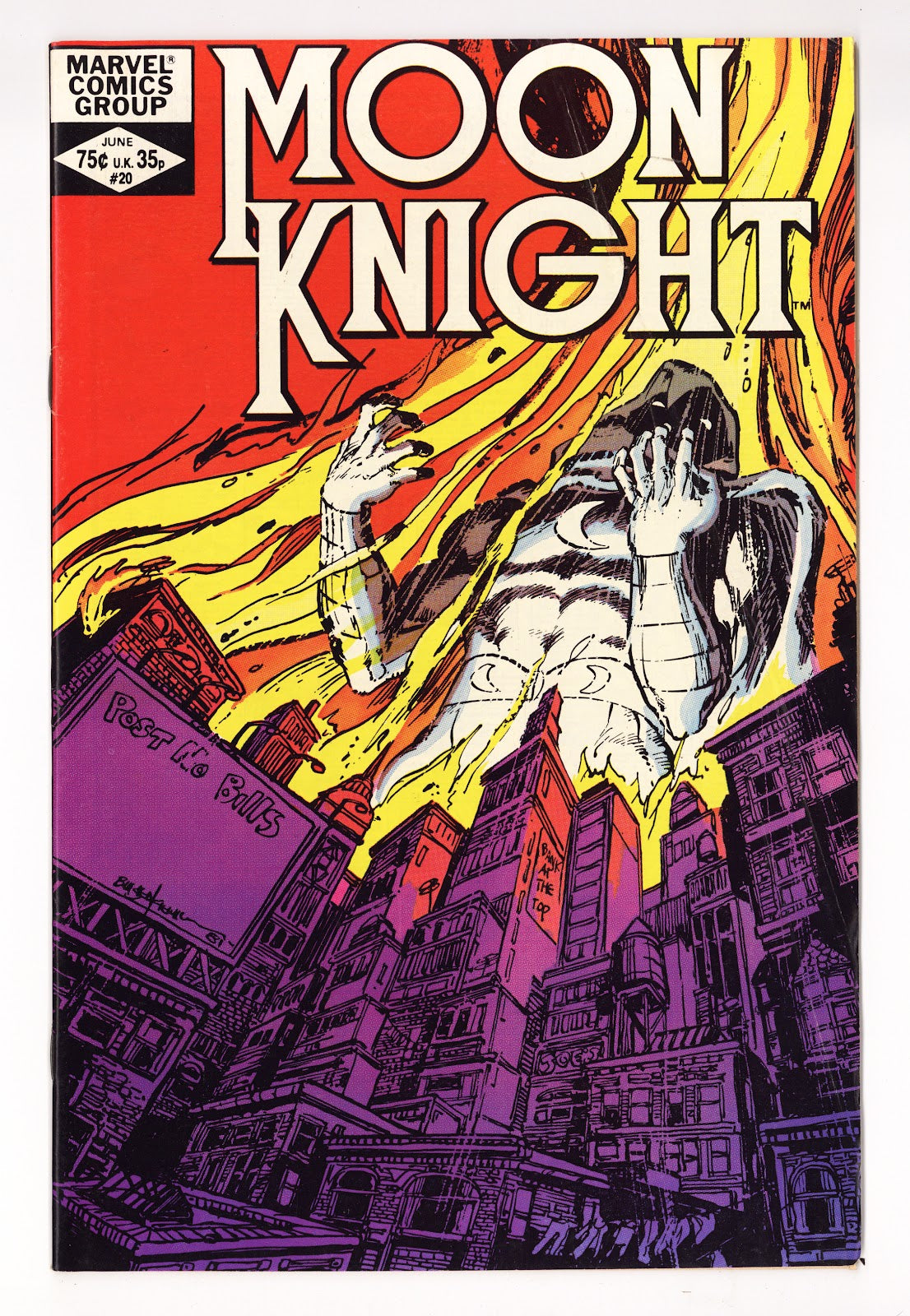 Moon Knight Vol 1 20 Low Grade (1982) 