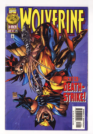 Wolverine Vol 2 114  High Grade   (1997) Purple  Variant