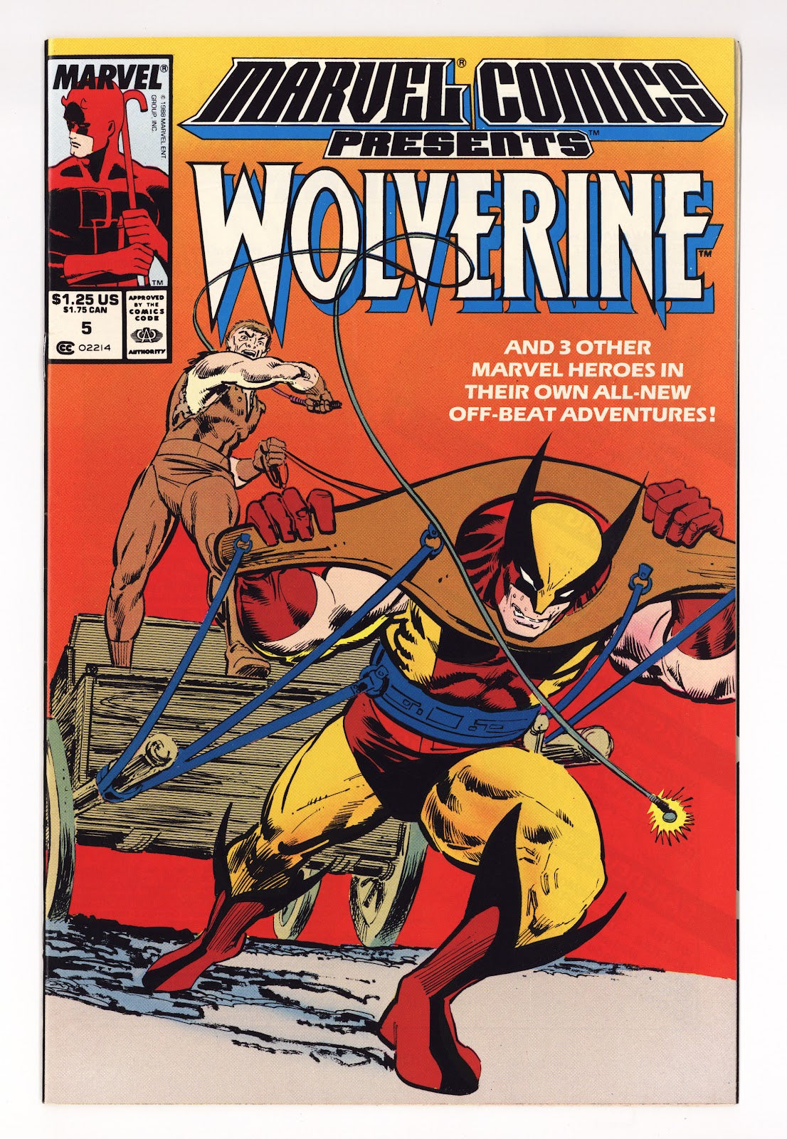 Marvel Comics Presents Vol 1 5 High Grade (1988) 
