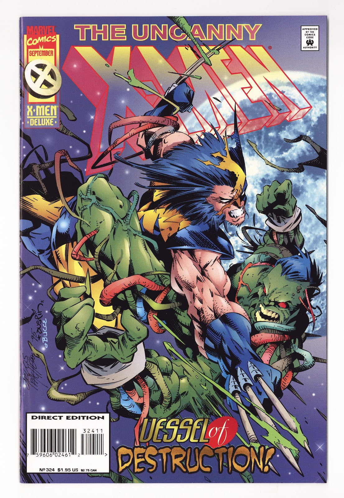 The Uncanny X-Men Vol 1 324  Mid Grade   (1995)     