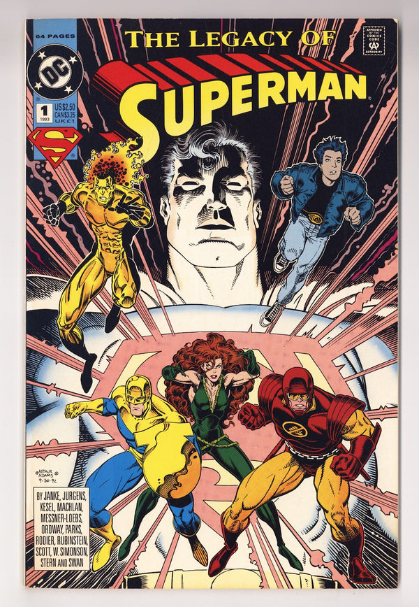 Superman: The Legacy of Superman 1 High Grade (1993)