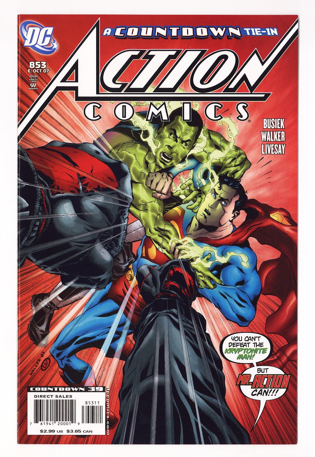 Action Comics Vol 1 853 High Grade (2007) 