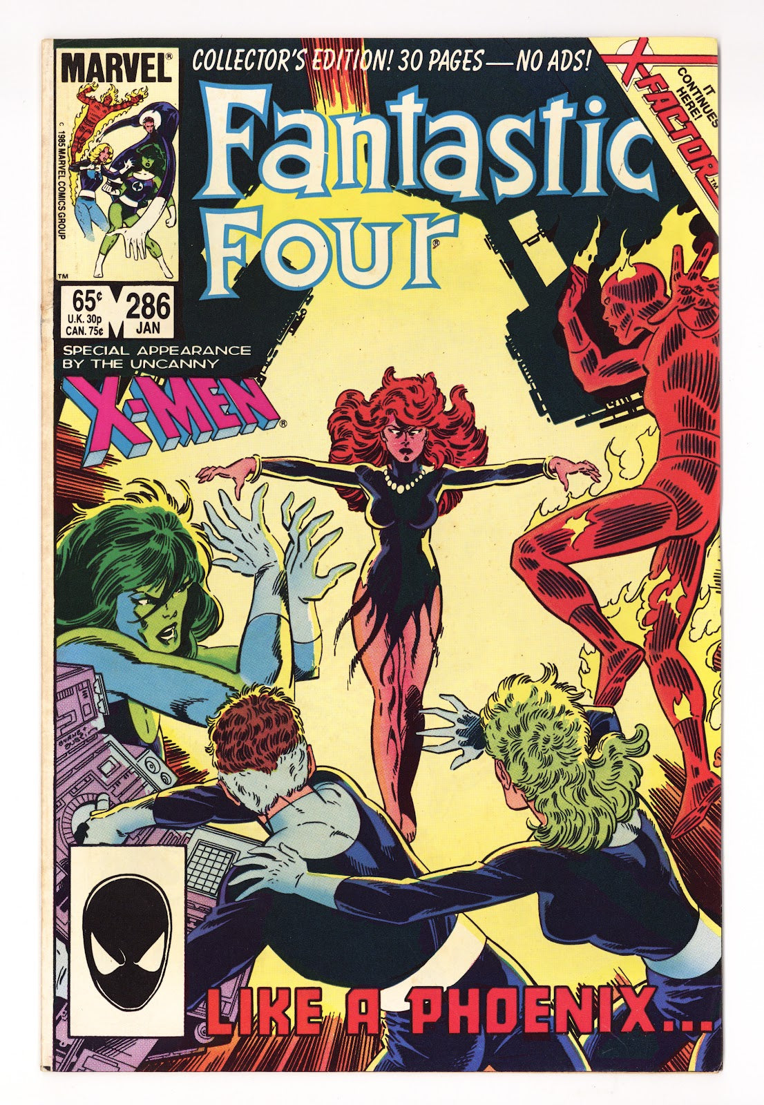 Fantastic Four Vol 1 286 Low Grade (1986) 