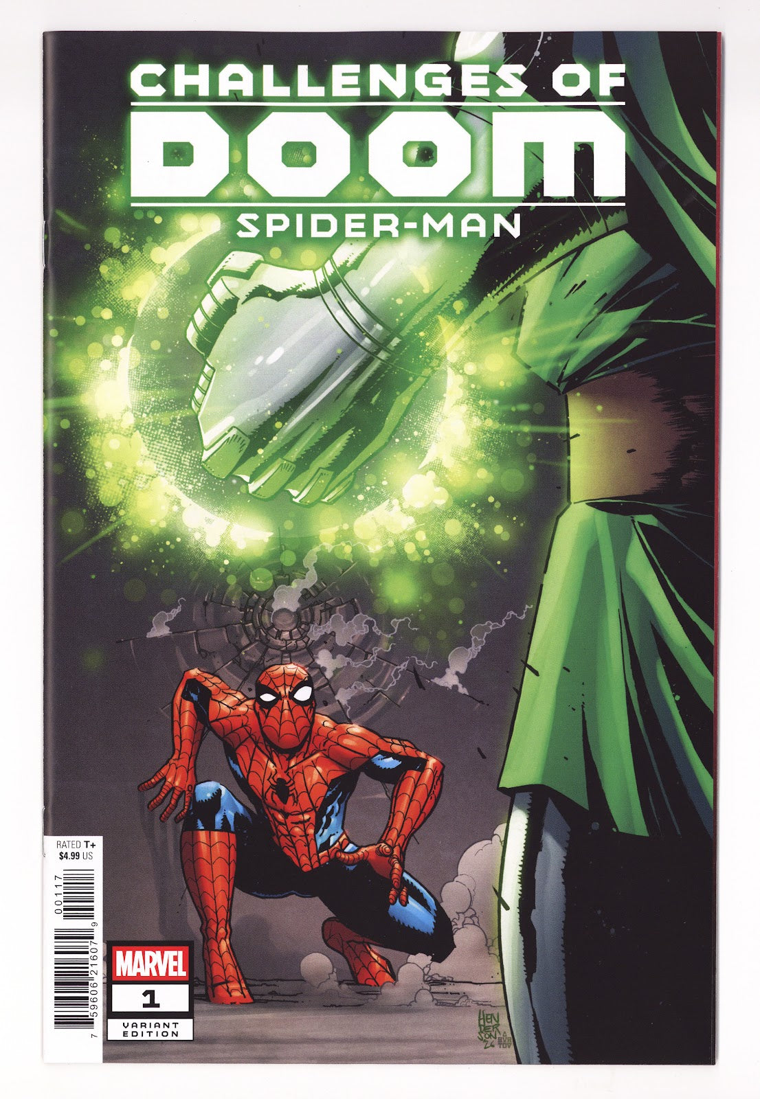 Challenges of Doom: Spider-Man 1 Henderson Incentive NM (9.4) NM (9.4) (2026)