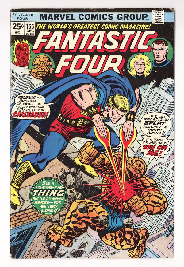 Fantastic Four Vol 1 165 Low Grade (1975)