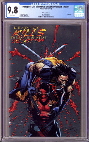 Deadpool Kills the Marvel Universe One Last Time   1 CGC 9.8 (NM/M)   (2025) Yu Foil  Variant