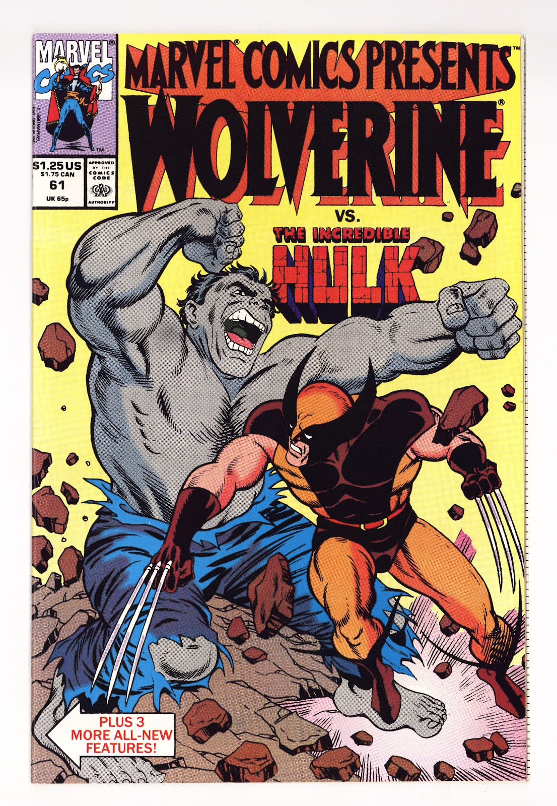 Marvel Comics Presents Vol 1 61 High Grade (1990) 
