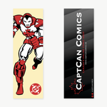 Captain Canada bookmark — front and reverse thumbnail
