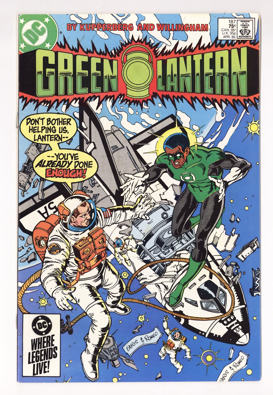 Green Lantern Vol 2 187  High Grade   (1985)     