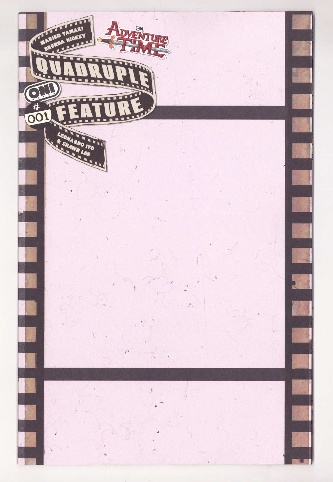 Adventure Time Quadruple Feature 1 Blank Variant (2026)